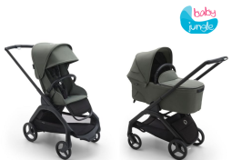 Bugaboo Fox Compleet Zwart/Khaki