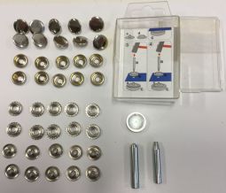 Push Buttons Silver