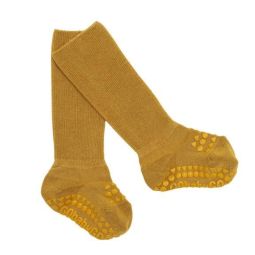 GoBabyGo Bamboo Non-Slip Socks Melange Grey 