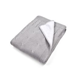 Tutto Piccolo Grijs Vestje Gebreid