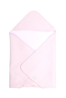 Poetree Kids Wrapping Blanket Chevron Light Pink
