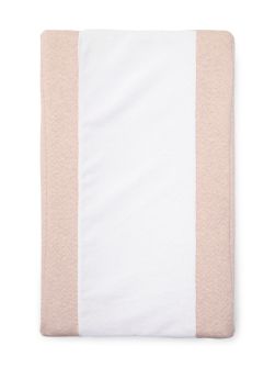 Poetree Kids Changing Mat Cover Chevron Light Camel