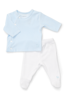 Tutto Piccolo Grijs Vestje Gebreid