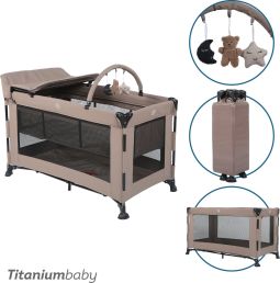 Happy Baby Campingbedje Basic Black