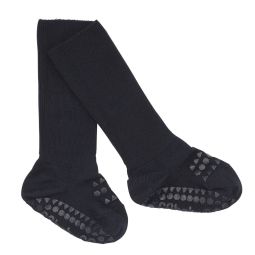 GoBabyGo Bamboo Non-Slip Socks Dark Blue