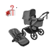 De Bugaboo Donkey2 Mono compleet Zwart/Zwart