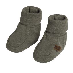 Baby's Only Booties Melange Stonegreen