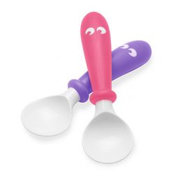 BabyBjorn Spoon Pink and Purple (set of 2)