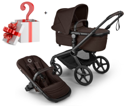 De Bugaboo Donkey2 Mono compleet Zwart/Zwart