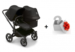 Bugaboo Donkey5 Black/ Midnight Black Duo Compleet