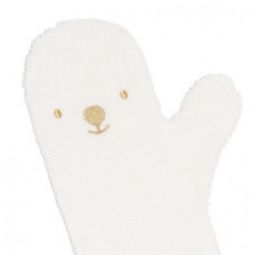 Nifty Baby Shower Glove Glamour White Bear