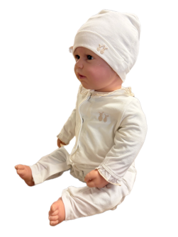 Tutto Piccolo Grijs Vestje Gebreid