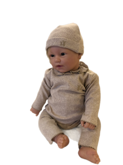 Tutto Piccolo Grijs Vestje Gebreid