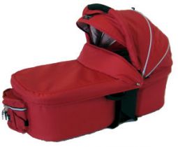 Valco TriMode Single Carrycot red