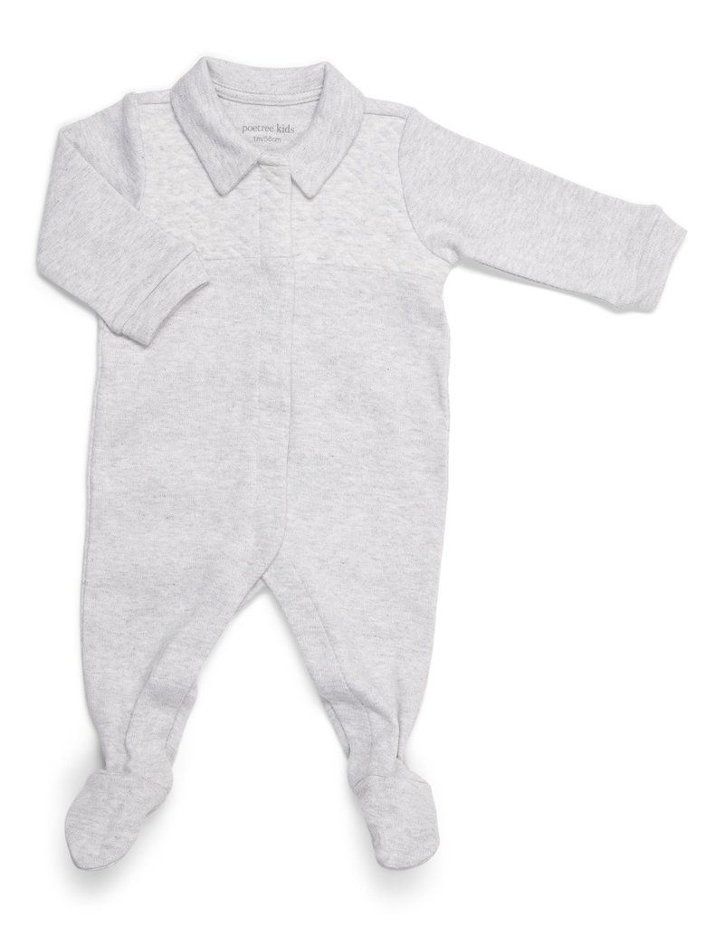 Tutto Piccolo Grijs Vestje Gebreid