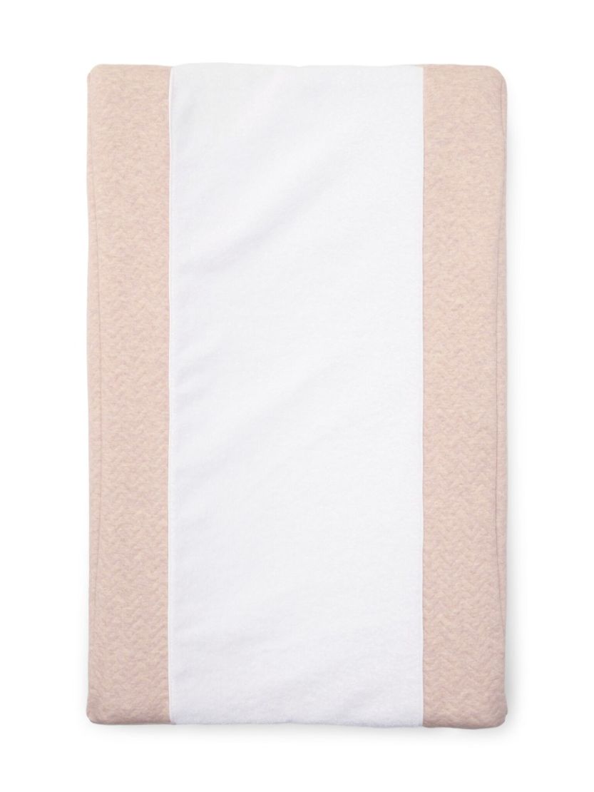 Poetree Kids Changing Mat Cover Chevron Light Camel