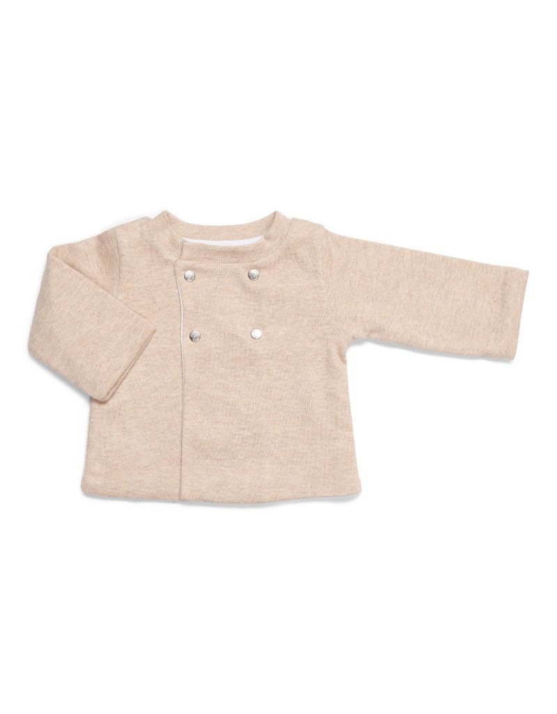 Tutto Piccolo Grijs Vestje Gebreid