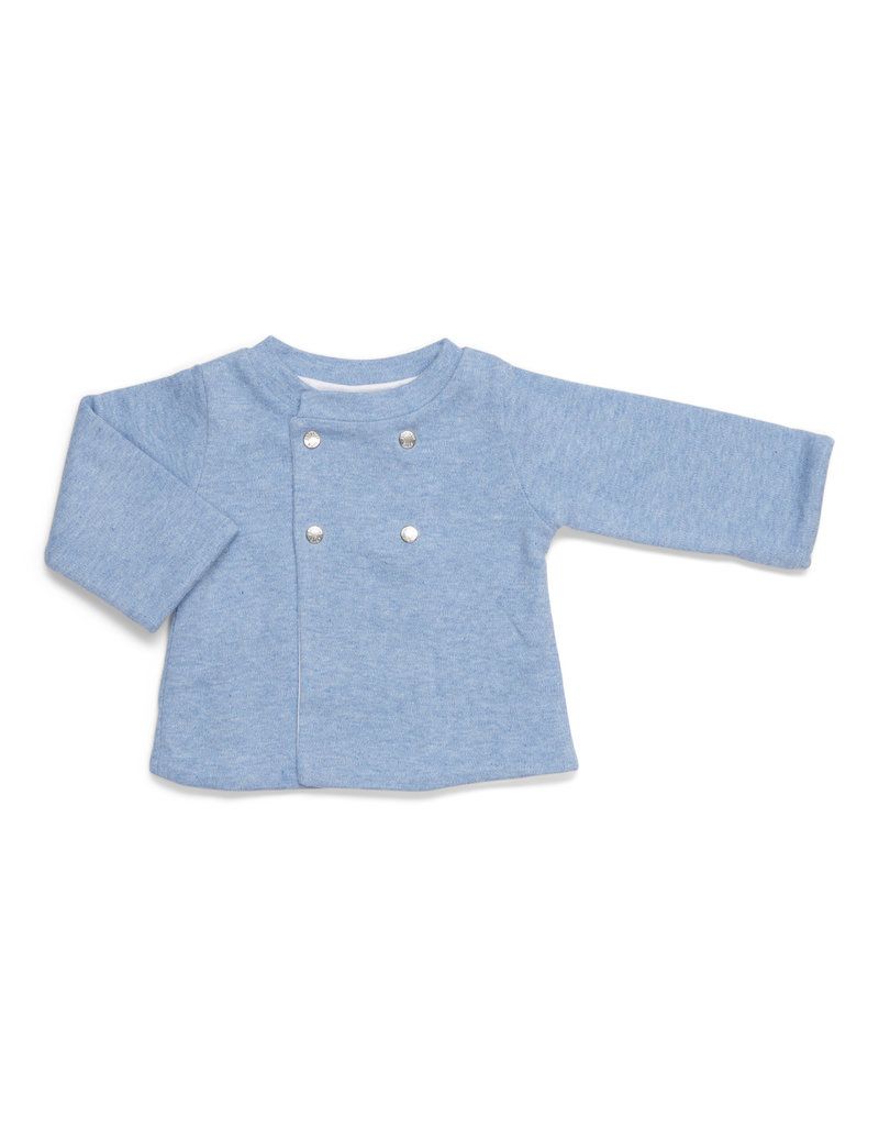 Tutto Piccolo Grijs Vestje Gebreid