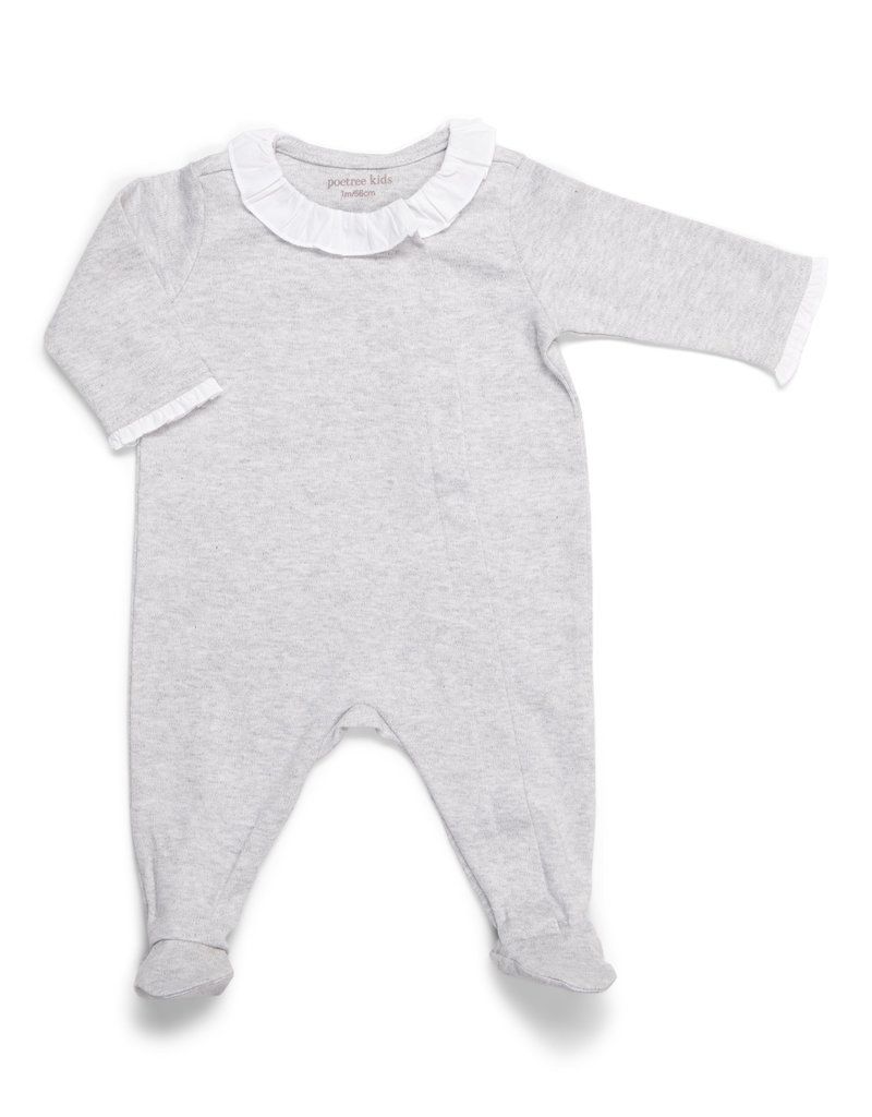 Tutto Piccolo Grijs Vestje Gebreid