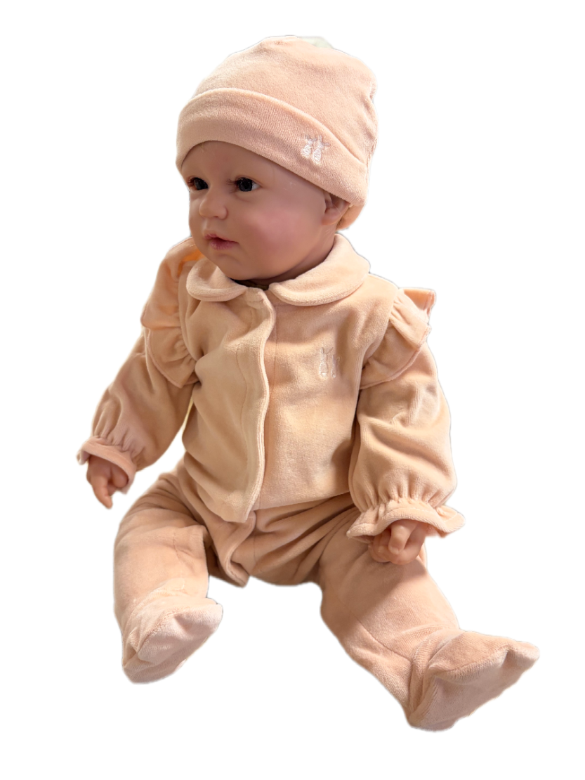 Tutto Piccolo Grijs Vestje Gebreid