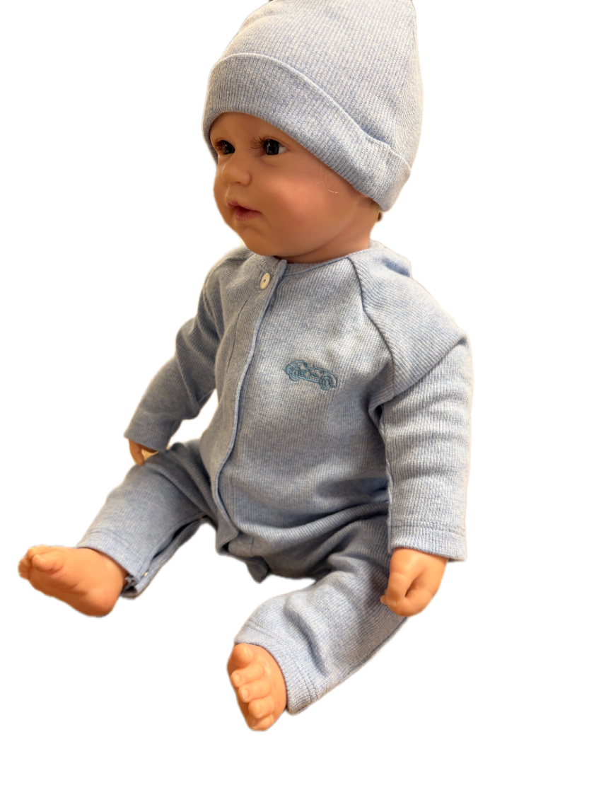 Tutto Piccolo Grijs Vestje Gebreid