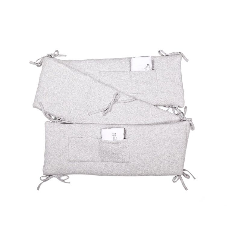 Tutto Piccolo Grijs Vestje Gebreid