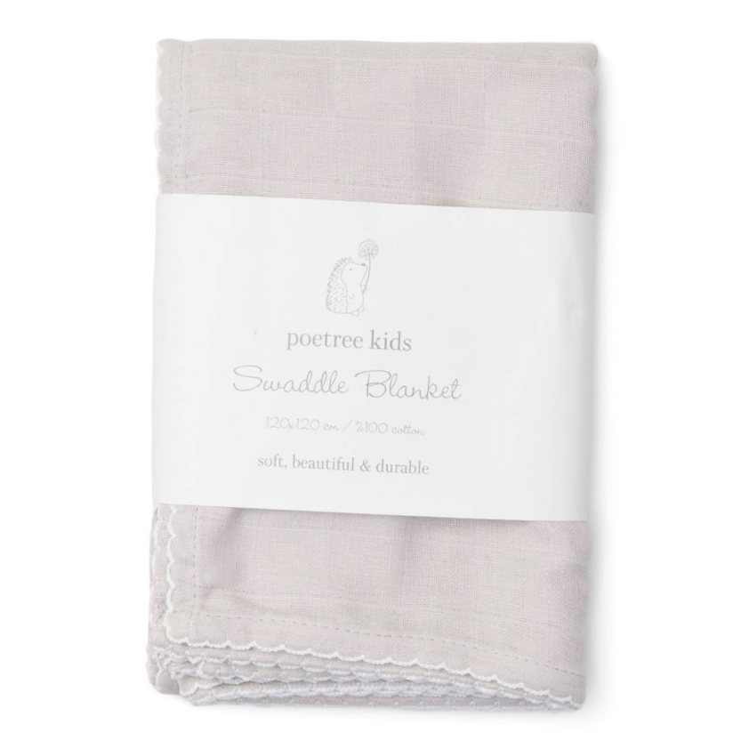 Tutto Piccolo Grijs Vestje Gebreid