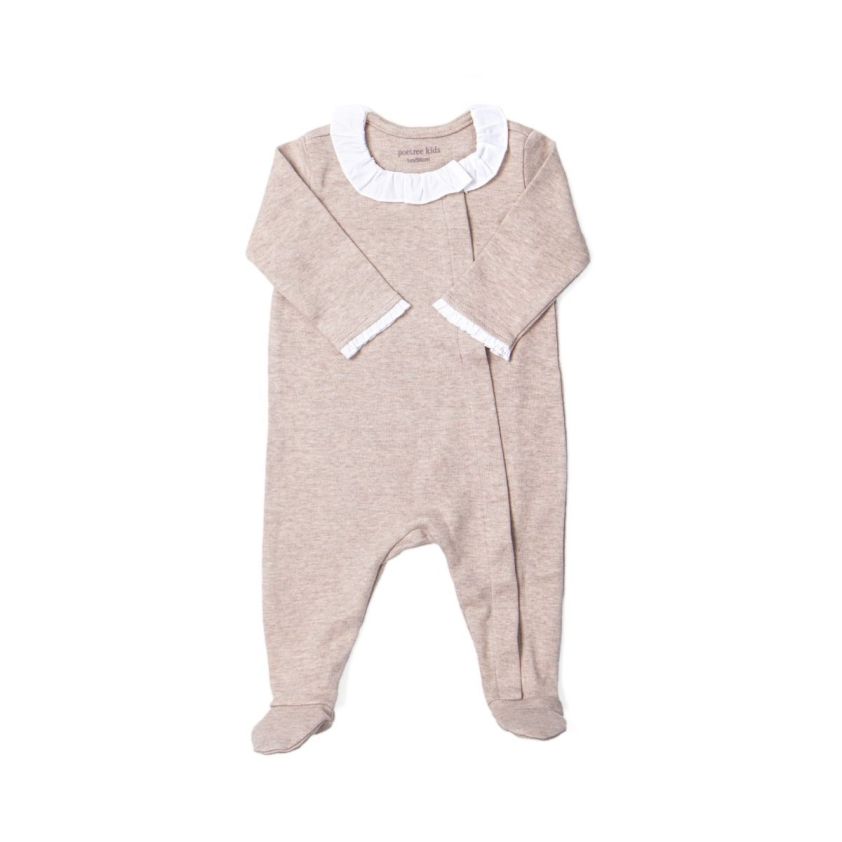 Tutto Piccolo Grijs Vestje Gebreid