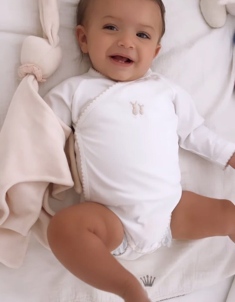 Tutto Piccolo Grijs Vestje Gebreid