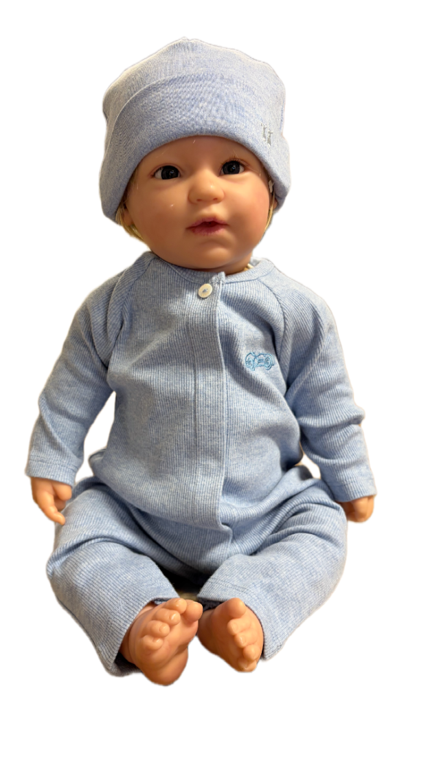 Tutto Piccolo Grijs Vestje Gebreid