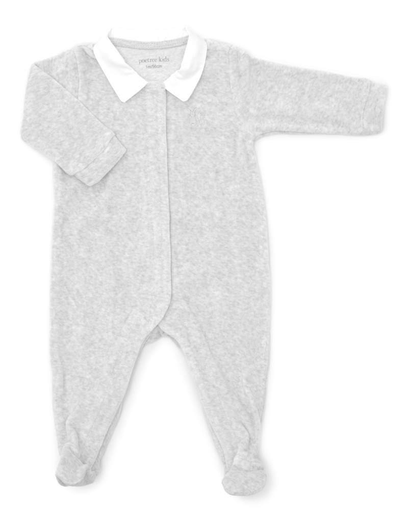 Tutto Piccolo Grijs Vestje Gebreid