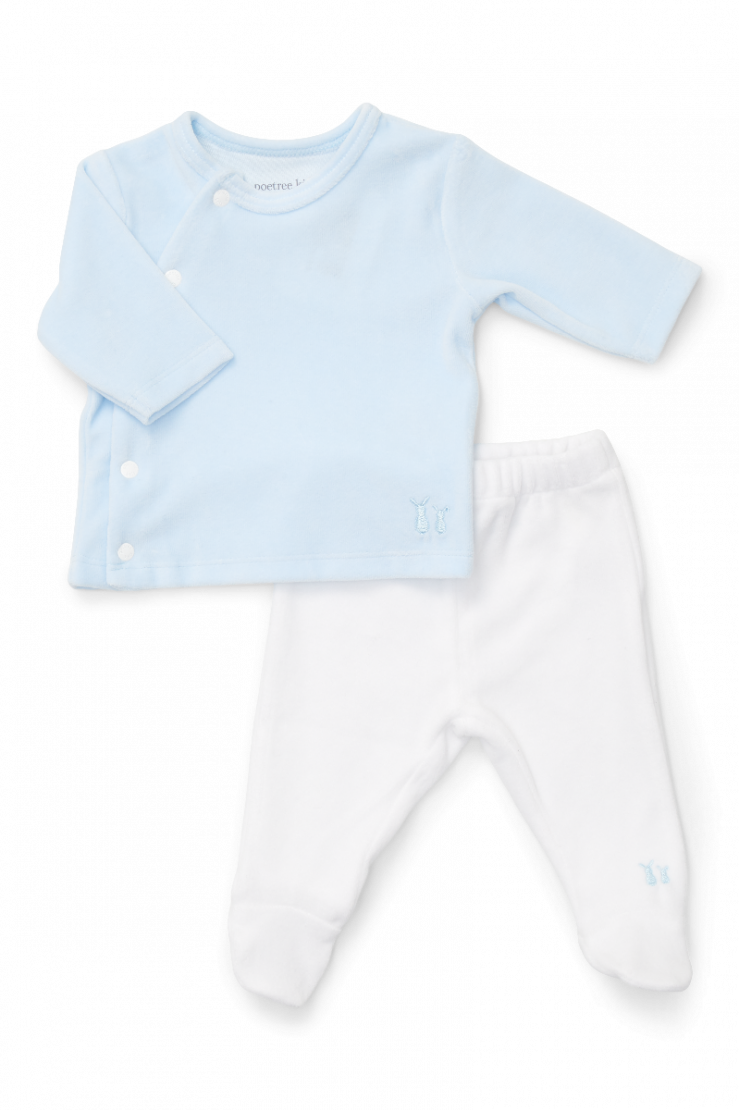 Tutto Piccolo Grijs Vestje Gebreid