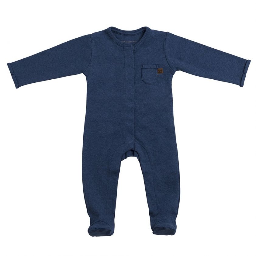 Baby's Only Coverall With Footies Melange Jeans